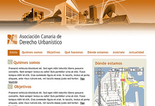 Acadur home page.